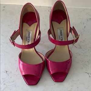 Jimmy Choo Fushia Heels